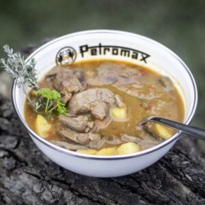 Emaliuoti dubenėliai Petromax 500ml 2vnt. balti / juodi