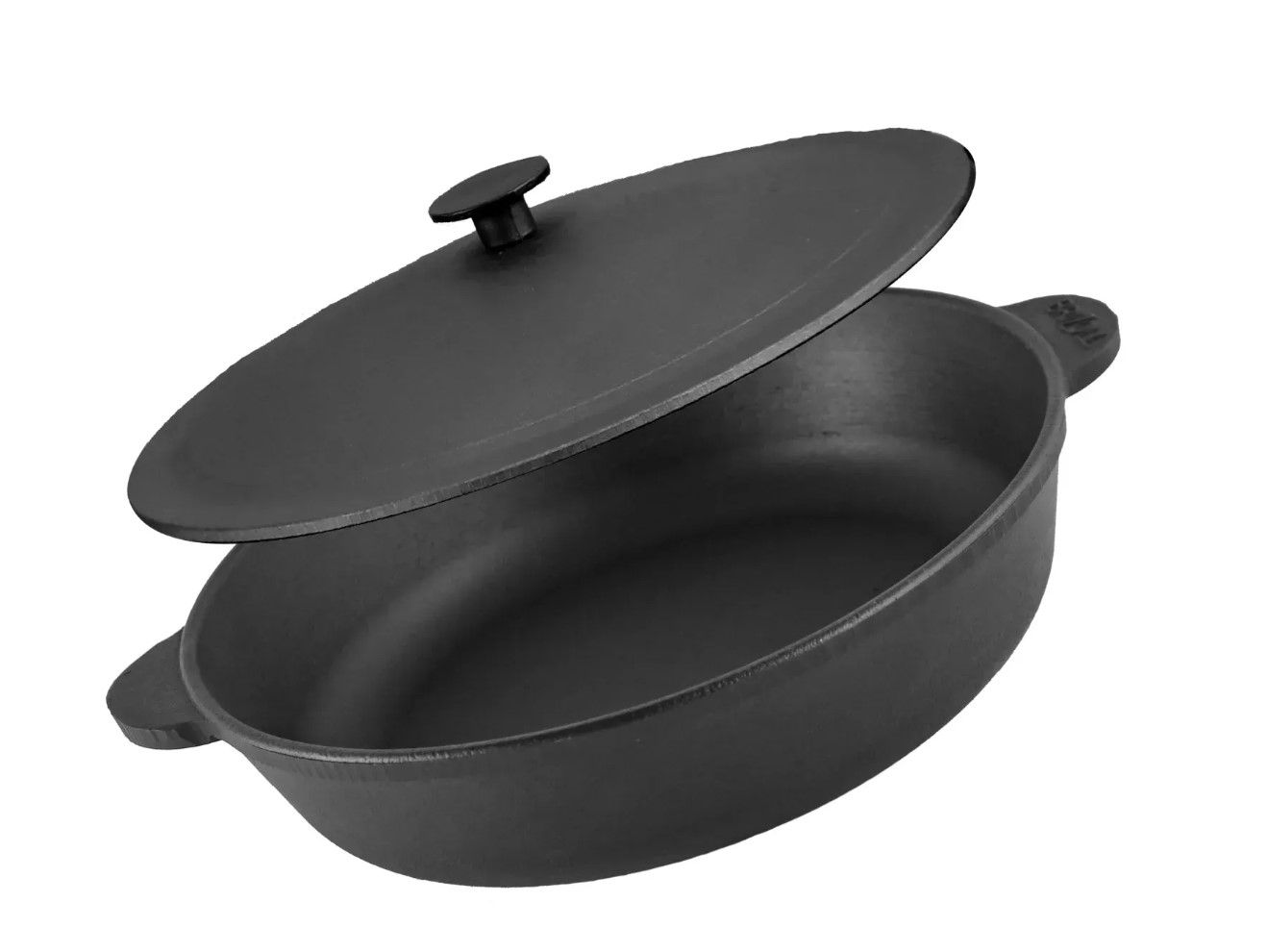 Ketaus keptuvė-troškintuvas su dangčiu 26cm - Image 4