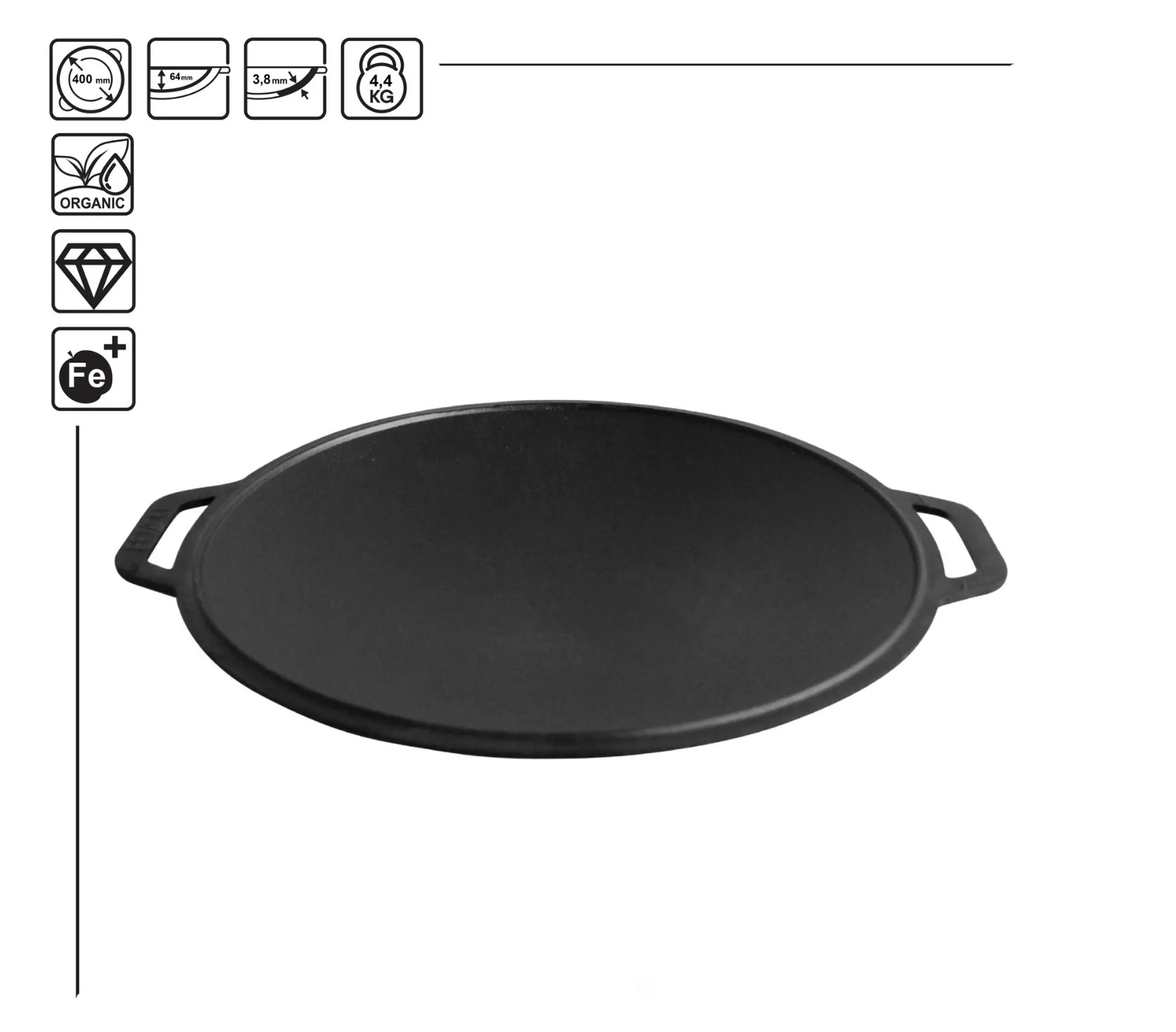 Ketaus keptuvė Sadge 30cm - Image 3