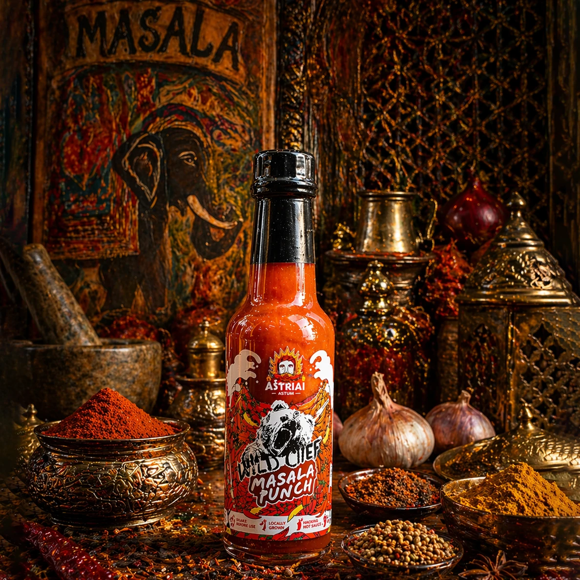Aštrus padažas "Masala Punch" 150ml